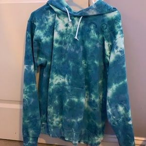 Tie-die sweatshirt with pockets